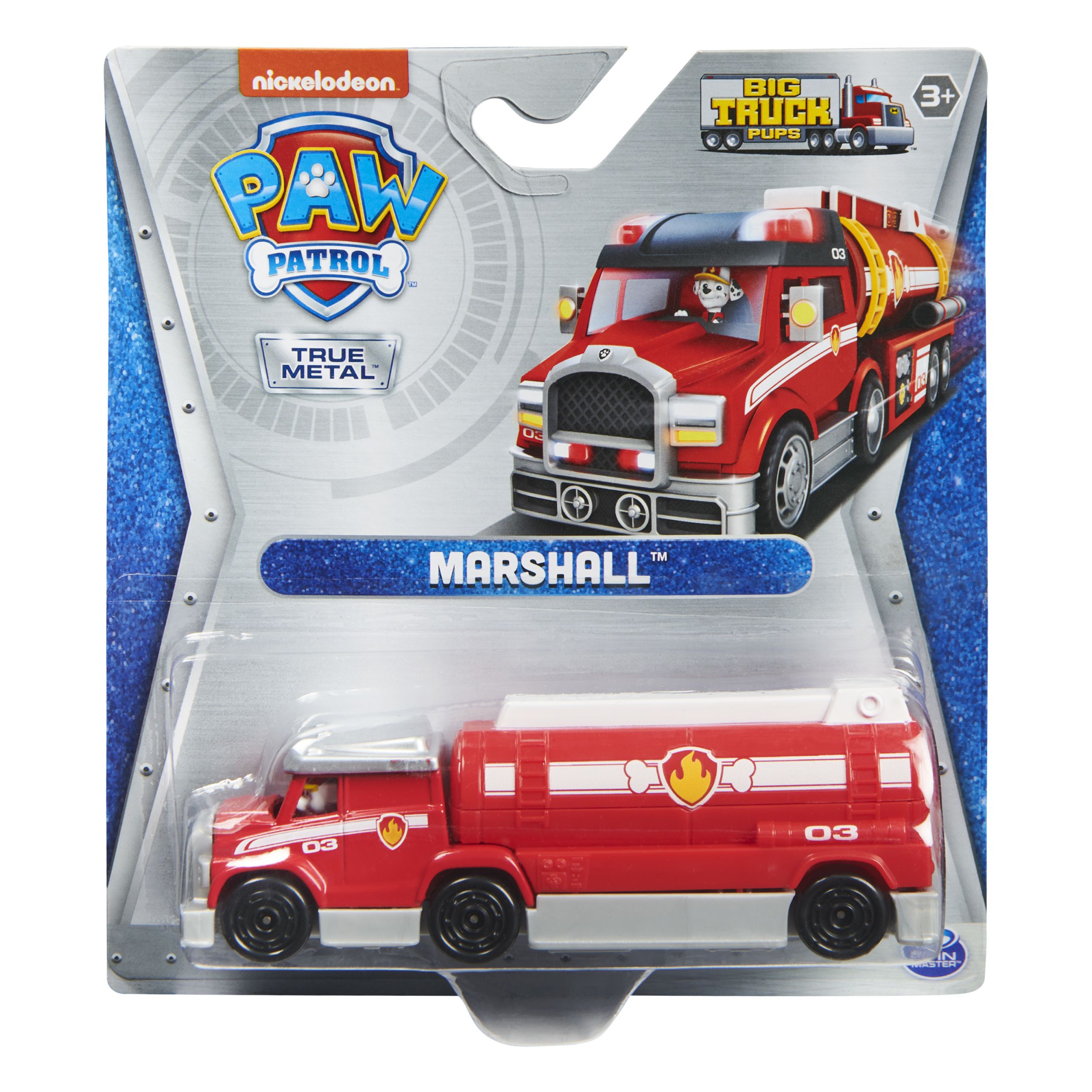 PAW Patrol Big Truck Pups True Metal Marshall Truck 1:55