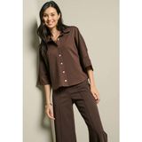 LOLALIZA blouse - bruin