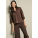 LOLALIZA blouse - bruin