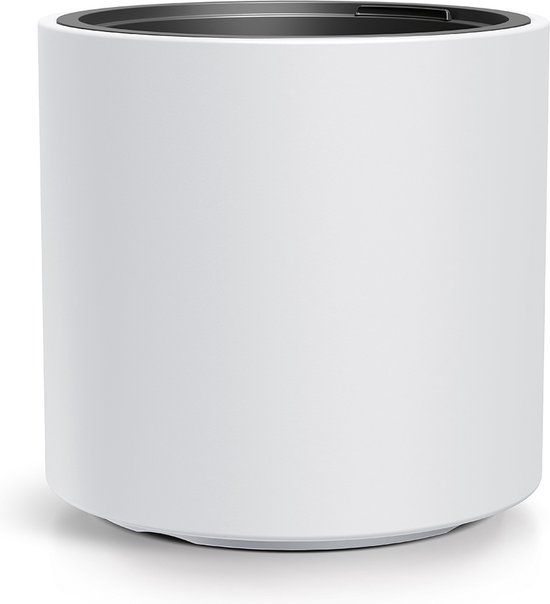 Prosperplast Heos R Slim Bloempot - Rond - 47cm - Wit