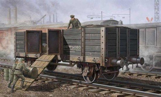 Trumpeter Duitse Spoorweg Gondel - Modelbouwpakket - Kunststof - Militaire voertuigen - 2021