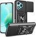 Techsuit Hoesje geschikt voor HONOR 400 Lite - Camshield Back Cover - Zwart