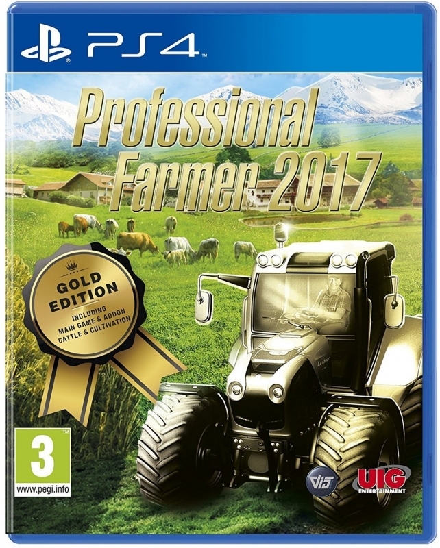 UIG Entertainment Professional Farmer 2017 Gold Edition PlayStation 4