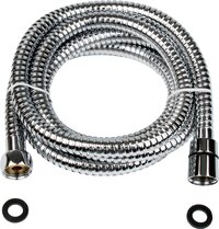 Plieger Napoli Doucheslang - 200 cm - Chroom - Metaal - Anti-knik & Anti-twist - 10 jaar garantie