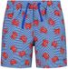 CMP Gestreepte zwemshort met krabmotief kind koninklijk polyester