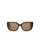 Karl Lagerfeld Zonnebril ' AUTOGRAPH LOGO ' bruin