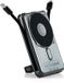 MOJOGEAR NovaMag All-in-1 Powerbank 10.000 mAh – Draadloos Qi2 supersnel opladen - Ingebouwde USB-C en Lightning kabel – Geschikt voor iPhone en Samsung - MagSafe powerbank - LED-indicator - Grijs