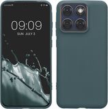 kwmobile telefoonhoesje geschikt voor Motorola Edge 70 Fusion / Edge 70 Fusion+ - Back cover in leisteen
