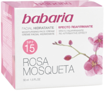 Babaria Fragrances Babaria Face Cream 24 Hour Moisture Rose hip Oil Spf15 50ml 50 ml / dames