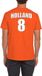 Bellatio Decorations Oranje supporter t-shirt met rugnummer 8 - Holland / Nederland fan shirt voor heren M