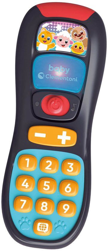 Clementoni - Babyspeelgoed - Afstandsbediening met lichtjes en geluid - vanaf 10 maanden