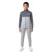 UNDER ARMOUR Survêtement graphite / gris clair / rouge / blanc