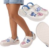 sarcia.eu DISNEY Stitch Schuimrubberen teenslippers voor dames, maat 36, wit