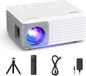 Mini-projecteur, projecteur de film portable 1080P, cadeau pour enfants, projecteur de cinéma maison, compatible avec smartphone/TV stick/HDMI
