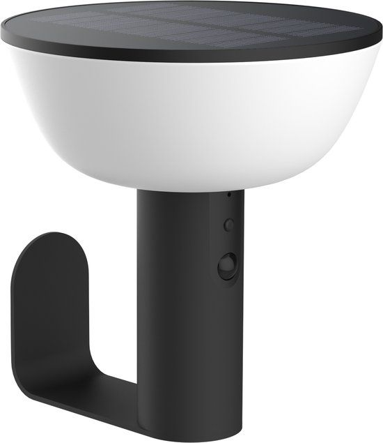 Luxform Lawton Wandlamp Buiten Zwart