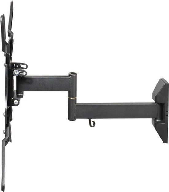 Vivanco Full Motion TV Beugel - 32-55 inch - Draaibaar en Kantelbaar - Zwart