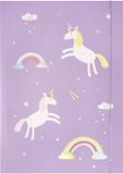 Folia 69012 - A3 Hot Foil Rainbows map, gemaakt van stevig karton met elastiek