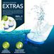 tillvex® 2x Filtre de rechange pour aspirateur de piscine jusqu'à 15 m³ (15000 litres) | Filtre pour saletés grossières et fines