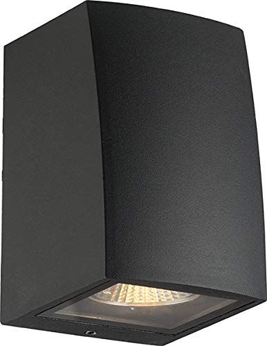 LED24.cc GU10 Design Up of Down buitenlamp wandlamp buiten grijs / antraciet