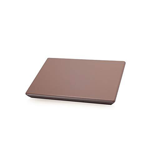 Metaltex - Professionele keukentafel, 20 x 20 x 1,5 cm, bruin.
