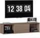 Homcom Wandkast 120x30x29,5cm Spaanplaat Bruin