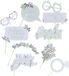 Ginger Ray 'Team Bride' Customisable - 10 stuks