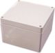 Hammond Electronics 1554PGY Boîtier universel – 120 x 120 x 80 mm – ABS – Gris-blanc (RAL 7035)