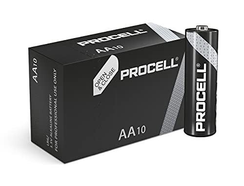 Duracell 10 x e 10 x AA industriële batterij PROCELL AAA