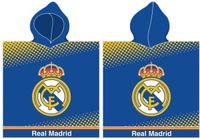 Unbekannt Carbotex Real Madrid Kinderponcho Blauw/Geel 55x110 cm