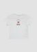 s.Oliver T-Shirt weiß kurzarm Baumwolle 80