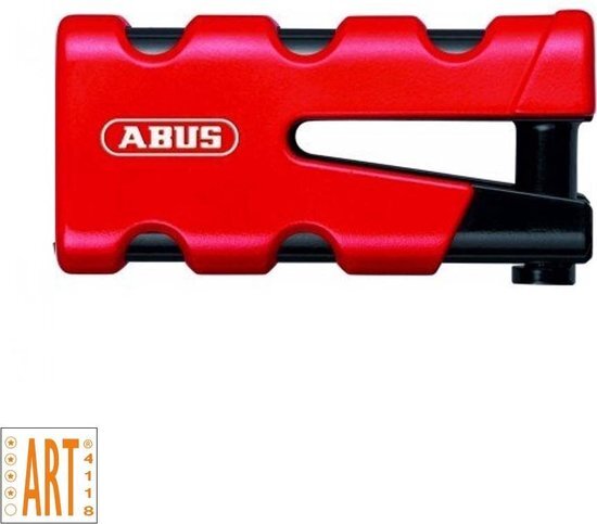 Abus Granit 77 Sledge Grip Schijfremslot Red