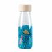 Petit Boum - Babyspeelgoed sensorische fles met geluid - Blauw