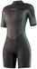 Mystic Brand Shorty 3/2mm Bzip Flatlock 2025 - Vert olive foncé
