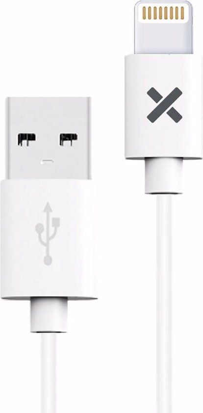 WeFix USB 2.0 oplaadkabel 2m Wit