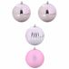 vidaXL - Kerstbal - Set - XXL - 4 st - Roze - Ø 20 cm - Kunststof