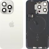 Apple Coque Batterie iPhone 15 Pro Max, Blanc (Titane Blanc), Échange Premium