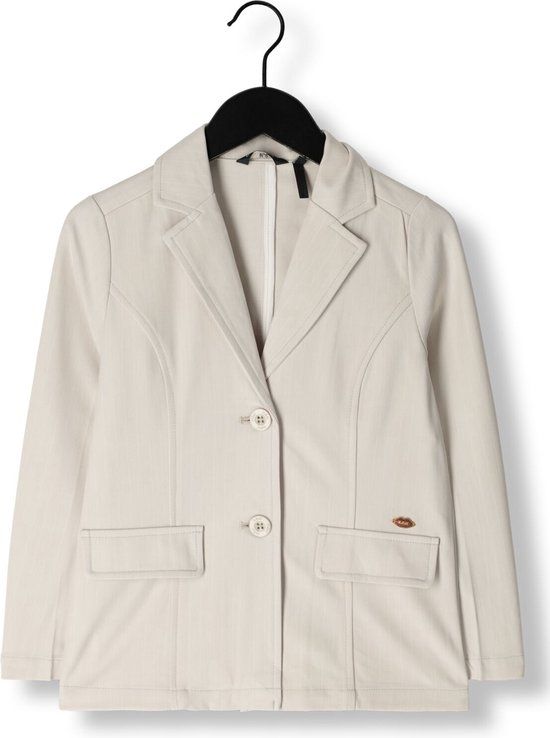 NoBell Belia Girls Pinstripe Blazer - Silver Grey - Size 122/128