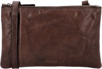 Hide & Stitches Westland Crossbody Schoudertas - Donkerbruin
