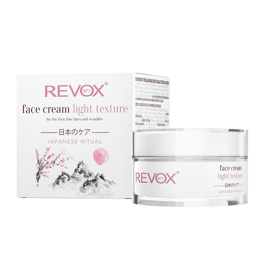 REVOX B77 REVOX B77 JAPANESE RITUAL Face Cream Light Texture Gezichtscrème 50 ml