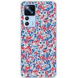 1001 coques Liberty wiltshire bleu Bedrukt siliconen hoesje compatibel met Xiaomi Mi 12T, Xiaomi Mi 12T Pro