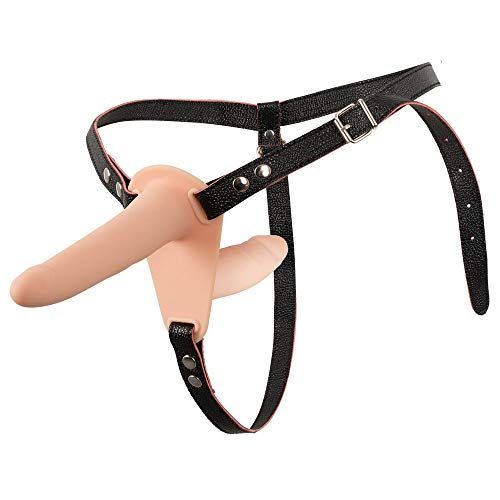 You2Toys Strap-On dubbele vibrator oplaadbaar - roze