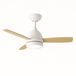 Evolar Plafondventilator met Verlichting - 122 cm - Stille Plafondlamp met Ventilator - Dimbaar Warm Wit Licht (LED) - Hout - EVO-CF48WWD
