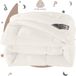 Sleep Comfy 4-seizoenen Wollen Dekbed - 240x220 cm - 100% Australische Scheerwol - Anti Allergie