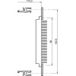 nVent SCHROFF 20822048 19 inch Rails pour armoire de brassage Rails de montage variables