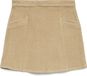VERO MODA VMKATA HR Corduroy Short Skirt Silver Mink
