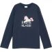 s.Oliver T-shirt unisexe à imprimé réversible avec impression mousse et caoutchouc fille