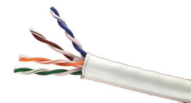 Technetix CAT6 UTP In home Installation Cable - 20M White Eca