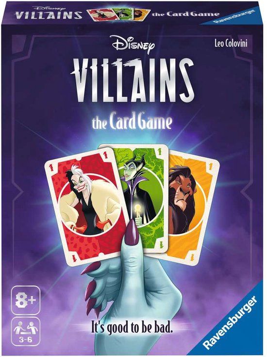 Ravensburger Disney Villains kaartspel - Denkspel - Vanaf 8 jaar