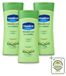 Vaseline 3 x Lotion pour le corps Aloe Soothe - 400 ml - Pack économique - 3 pièces