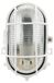 OEM Ovale raamroede 60W, IP44, E27 – Buitenverlichting, kunststof, wit